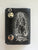 SILVER PRINT GUADALUPE MARY TRIFOLD LEATHER WALLETS WITH CHAIN (Sold by the piece)