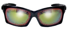 BLACK FRAME BLOOD SHOT EYES SUNGLASSES (sold by the piece or dozen ) CLOSEOUT NOW ONLY $1.00 EACH