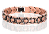 SOLID COPPER MAGNETIC LINK BRACELET style #LO (sold by the piece )