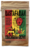 RASTA BRAND MARIJUANA BURLAP BAG (Sold by the piece)