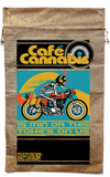 CAFE CANNABIS MARIJUANA  BURLAP BAG ( sold by the piece )