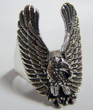 FLYING EAGLE WINGS UP BIKER RING  (Sold by the piece)