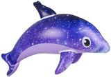 36 INCH INFLATABLE GALAXY DOLPHIN (Sold by the piece or dozen)