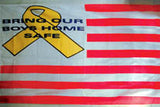 USA RIBBON BRING OUR TROOPS HOME 3' X 5' FLAG (Sold by the piece)