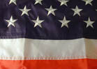 EMBROIDERED AMERICAN FLAG 10' x 15' (Sold by the piece)