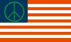 USA PEACE POT FLAG (Sold by the piece)
