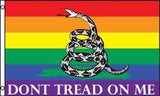 RAINBOW DONT TREAD 3' x 5' FLAG (Sold by the piece)