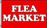 RED FLEA MARKET 3' x 5' FLAG (Sold by the piece)