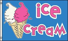 ICE CREAM 3 x 5 FLAG (Sold by the piece)