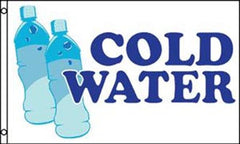 COLD WATER 3 X 5  SALES FLAG (Sold by the piece)