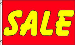 RED YELLOW SALE 3 X 5 FLAG (Sold by the piece)