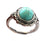 Adjustable Turquoise Color Stone Ring (sold by the piece or dozen)