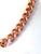 1.4" WIDE CUBAN PURE COPPER LINK NECKLACE (sold by the piece )