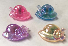 KIDS SUN HAT SHAPED HAIR CLIPS  (Sold by the dozen)