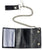 SEXY GIRL WITH FLAMES TRIFOLD LEATHER WALLETS WITH CHAIN (Sold by the piece)