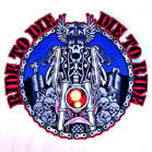 JUMBO BACK 9 INCH  PATCH DIE TO RIDE (Sold by the piece) * CLOSEOUT NOW ONLY $ 4.95 EA