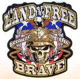 LAND OF THE FREE JUMBO PATCH (Sold by the piece)