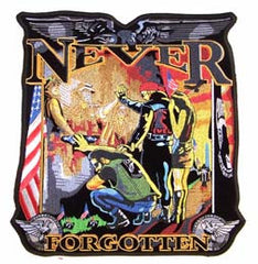 NEVER FORGOTTEN JUMBO PATCH (Sold by the piece)