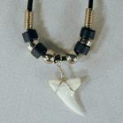 REAL SHARK TOOTH ROPE NECKLACES (Sold by the dozen)