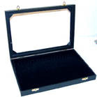 ENCLOSED JEWELRY TRAY WITH PAD (Sold by the piece) *- CLOSEOUT NOW $10 EACH