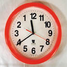 BACKWARDS RUNNING NOVELTY CLOCK (Sold by the piece) * CLOSEOUT $5 EA