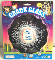 CHICAGO PRINTED BASEBALL BROKEN WINDOW JOKE (Sold by the dozen)