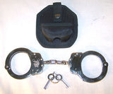 DELUXE CHAINED CHROME POLICE HANDCUFFS  (Sold by the piece)