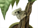 2 INCH FUZZY KOALA BEAR HUGGER CLIP ON TOY ( sold by the piece or dozen)