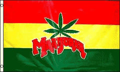 POT LEAF MARIJUANA 3' X 5' FLAG (Sold by the piece)