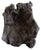 BLACK NATURAL RABBIT SKIN PELT (Sold by the piece of dozen )
