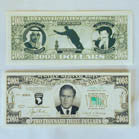 2003 DOLLAR BILLS - FAKE MONEY (Sold by the DOZEN padS of 25 bills) NOW ONLY 50 CENTS PER PAD OF 25