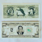 2003 DOLLAR BILLS - FAKE MONEY (Sold by the DOZEN padS of 25 bills) NOW ONLY 50 CENTS PER PAD OF 25