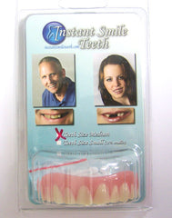 INSTANT MEDIUM SIZE PERFECT SMILE TEETH ( sold by the piece )