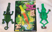 GIANT SIZE BLOWUP INFLATE RUBBER LIZARD AND FROG REPTILES YOYO (Sold by the PIECE OR dozen)