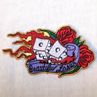 BEAUTIFUL LOSER 4 INCH  PATCH (Sold by the piece or dozen ) CLOSEOUT AS LOW AS 75 CENTS EA