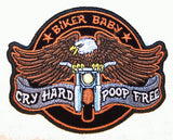 CRY BABY POOP FREE DELUXE PATCH (Sold by the piece)