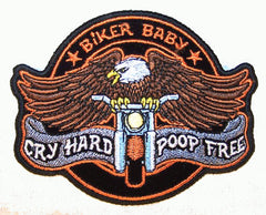 CRY BABY POOP FREE DELUXE PATCH (Sold by the piece)