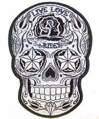 SUGAR SKULL PATCH (Sold by the piece)