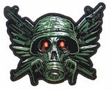 GAS MASK PISTOLS 5 INCH PATCH (Sold by the piece)