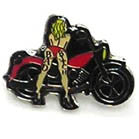 BIKER B BIKE HAT / JACKET PIN (Sold by the piece)