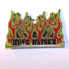 HELL RAISER HAT / JACKET PIN (Sold by the dozen) CLOSEOUT 50 CENTS EA