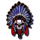 SKULL BONNETT HAT / JACKET PIN (Sold by the piece)