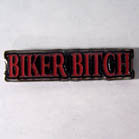 BIKER BITCH HAT / JACKET PIN  (Sold by the dozen) *- CLOSEOUT 50 CENTS  EA