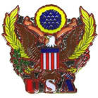 USA SEAL HAT / JACKET PIN (Sold by the piece)