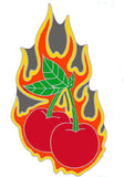 FIRE CHERRIES  / JACKET PIN (Sold by the dozen)