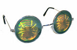 SPIDER IN WEB HOLOGRAM 3D SUNGLASSES  (Sold by the dozen)