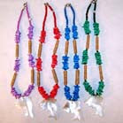 HAMMER SHELL DOLPHIN IN ROUGH CUT 18 INCH  NECKLACE (Sold by the piece)