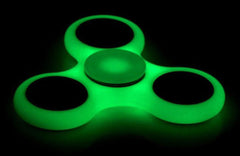 GLOW IN THE DARK FINGER FIDGET HAND FLIP SPINNERS ( sold by the PIECE OR dozen ) *- CLOSEOUT ONLY .75 CENTS EA