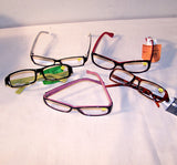 HIGH FASHION PLASTIC FRAME READING GLASSES (Sold by the dozen)