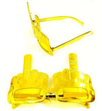 MIDDLE FINGER PARTY GLASSES (Sold by the piece or dozen )